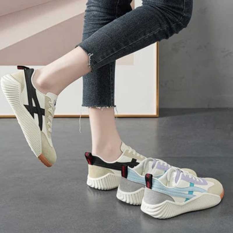 Dam Sneakers Ortopediska Casual Komfort Skor Modern Design
