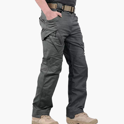 Herr Taktiska Cargobyxor Outdoor Arbetsbyxor Flerficka