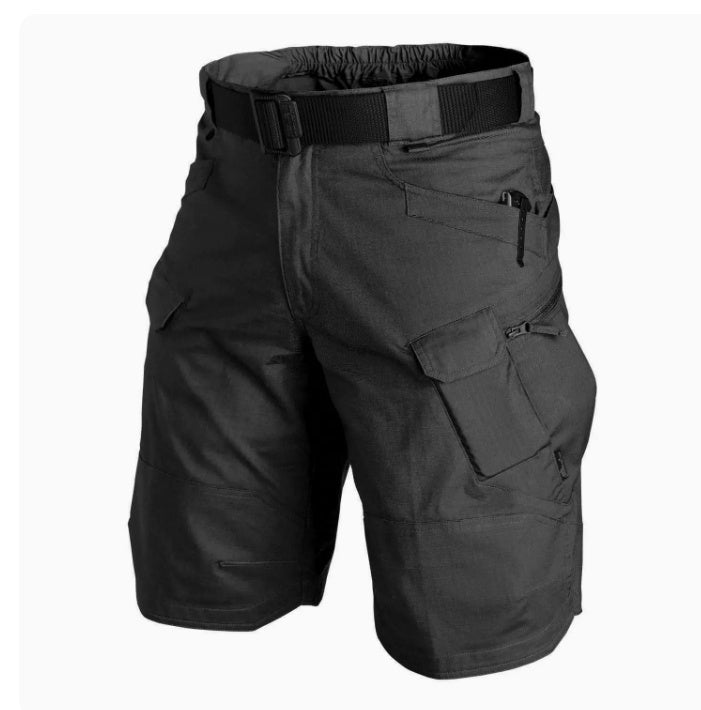 Lee – Slitstarka Shorts med Rutigt Tyg och Vattentät Funktion