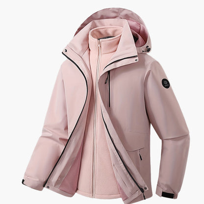 Herr Softshelljacka med Avtagbar Innerjacka – Vattentät och Vindskyddad för Vardagsbruk