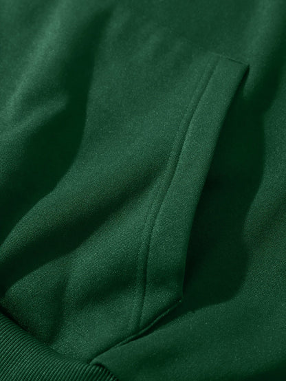 Damers avslappnade sportiga hoodie och byxset – perfekt för vardag och fritid