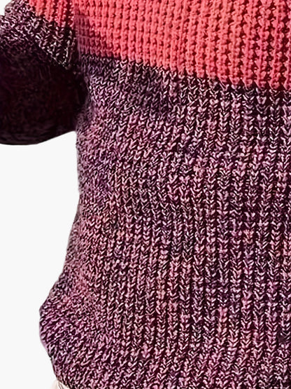 Herrtröja stickad med dragkedja – stilren och modern pullover för vuxna