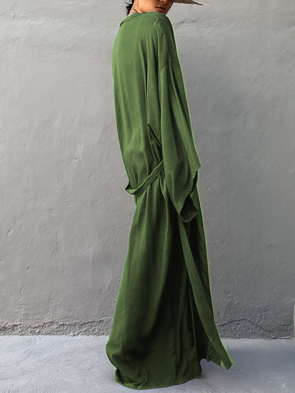 Dam Kimono Strandplagg Lång Elegant Stil Semester