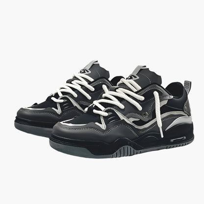 Herr Sneakers Sportig Casual Lågsko för Höst och Vardag