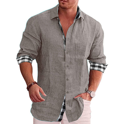 Owen – Långärmad Herrskjorta i Casual Stil