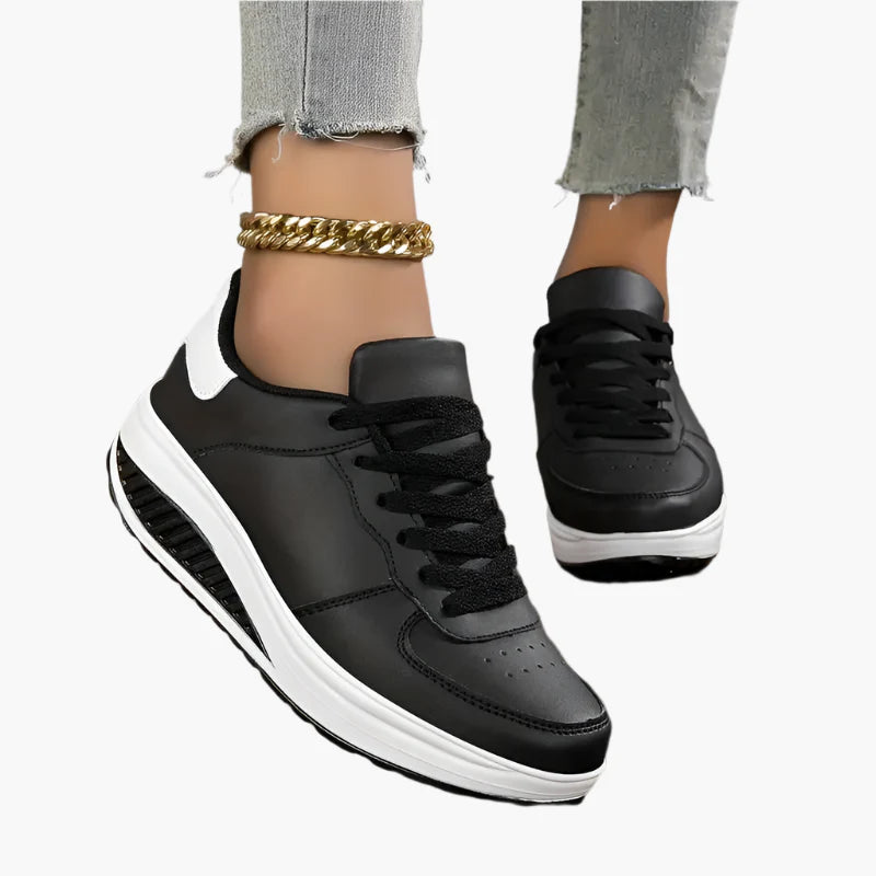 Dam Sneakers med ortopedisk komfort och luftdämpning – Perfekta vardagsskor för stöd och avlastning