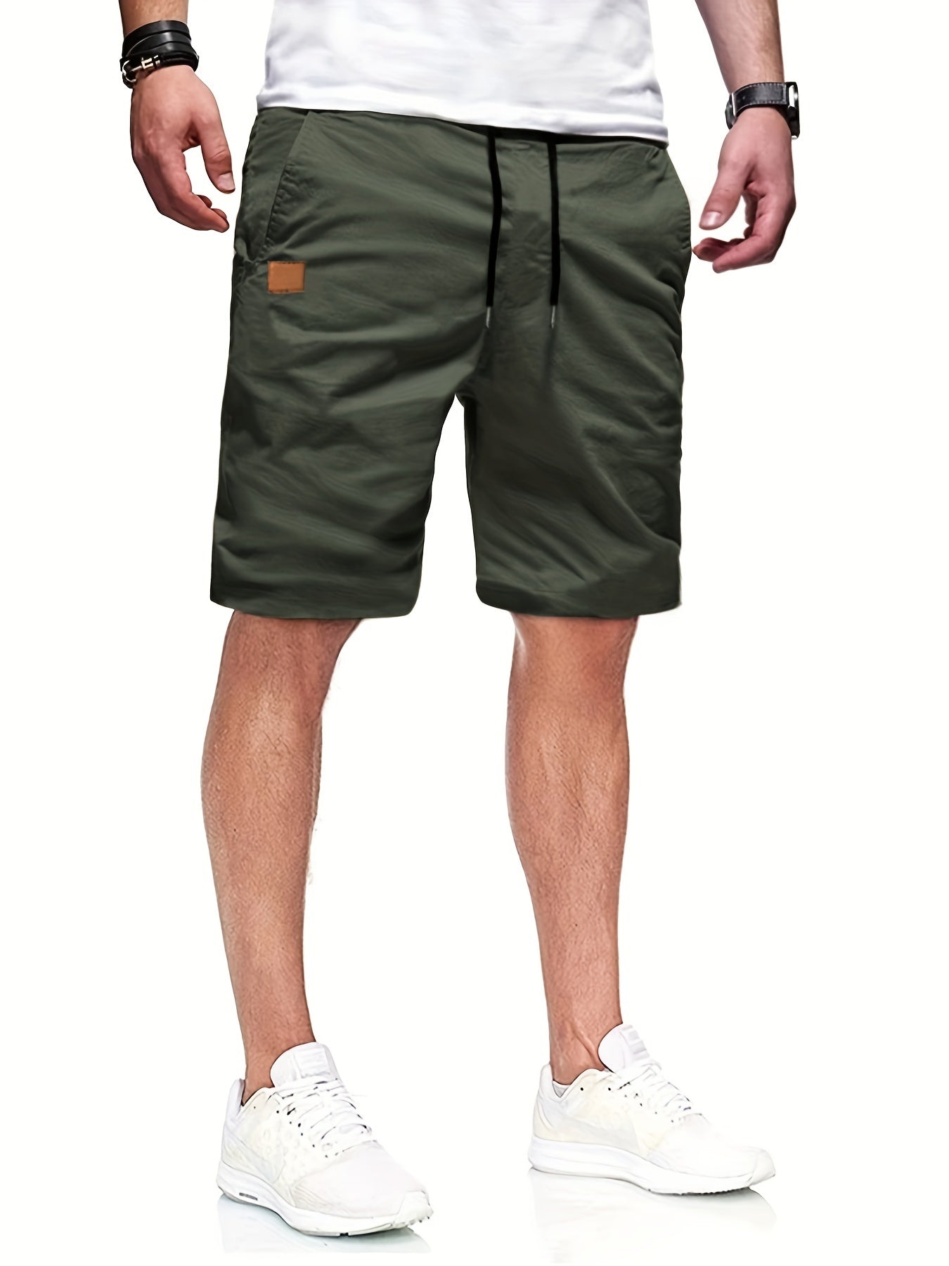 Herrshorts för vardag, modern passform, avslappnad stil