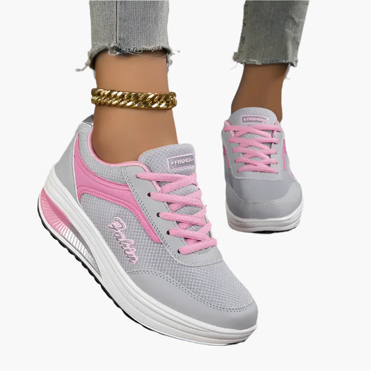 Dam Sneakers med ortopedisk komfort och luftdämpning – Perfekta vardagsskor för stöd och avlastning