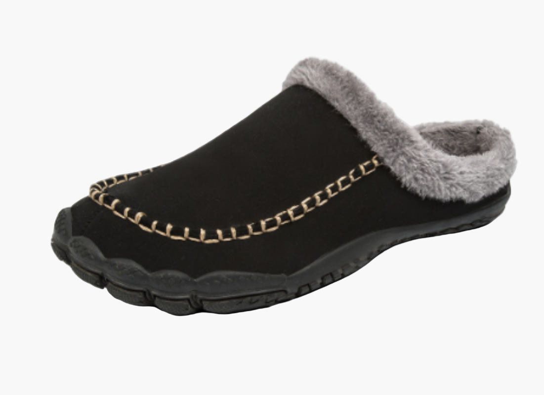 Herrtofflor för Vinter – Bekväma Stugtofflor med Antiglid och Extra Värme