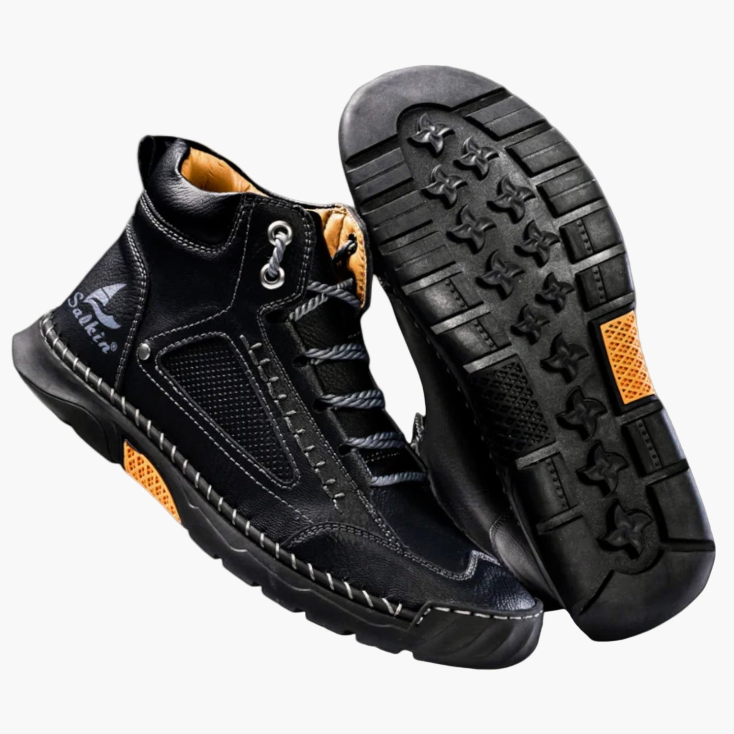 Herr Sneakers Boots – Trendiga fritidsskor med halksäker sula och modern design