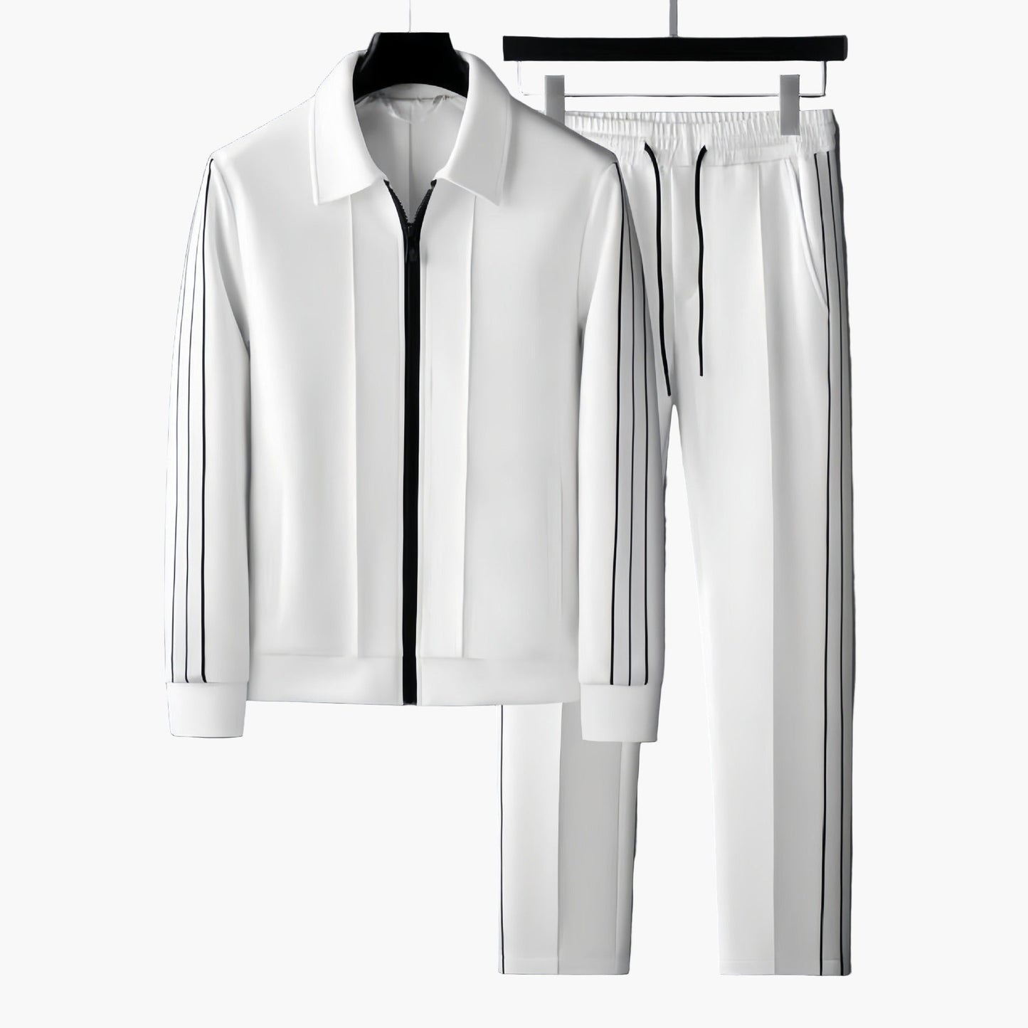 Herrarnas sportiga tracksuit-set för träning och fritid – modern atletisk stil