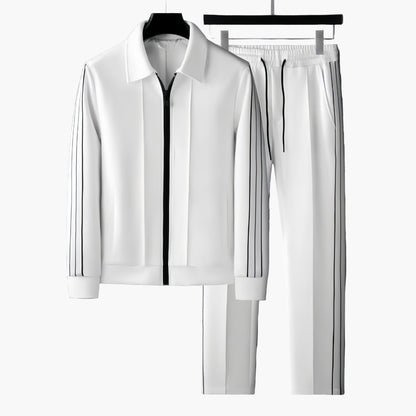 Herrarnas sportiga tracksuit-set för träning och fritid – modern atletisk stil