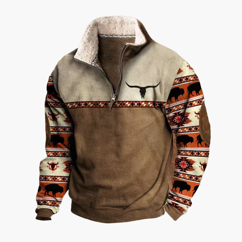 Timothy – Modern herr-Zip-up tröja