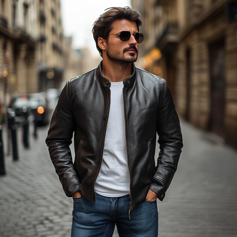 Herrjacka – Slim Fit, Elegant och Stilren för Vardag och Fest