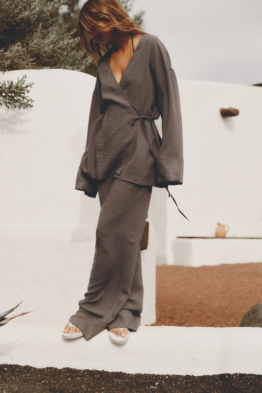 Mikasa - Set med Kimono Stil för Kvinnor