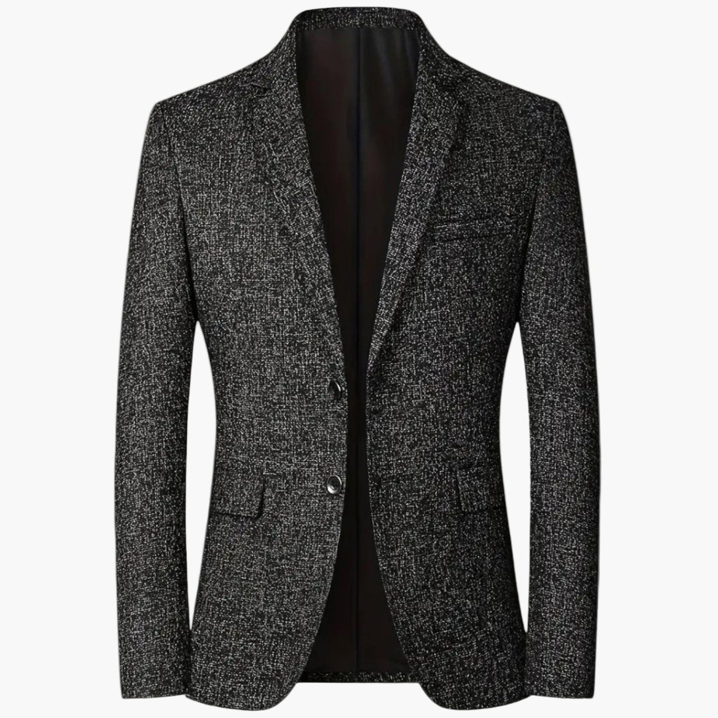 Herr Klassisk Blazer – Elegant Kavaj för Affärer och Fest