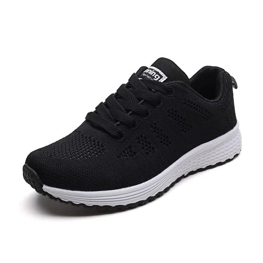Dam Sneakers Casual Andningsbara Sportskor för Träning och Vardag