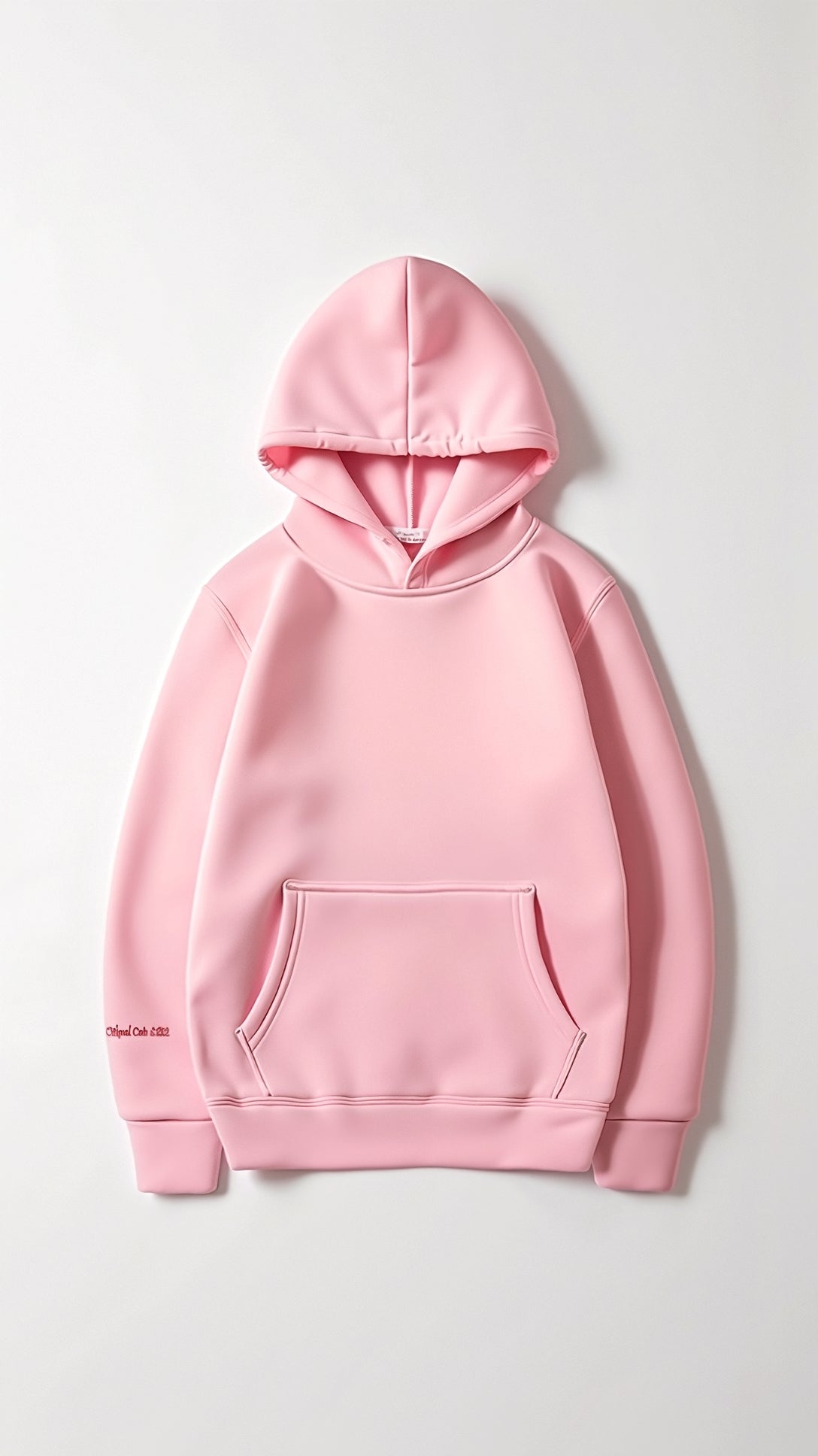 Dam Hoodie med tropiska broderier – Avslappnad streetwear för vardag och fritid