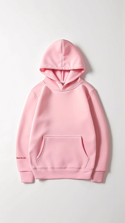 Dam Hoodie med tropiska broderier – Avslappnad streetwear för vardag och fritid