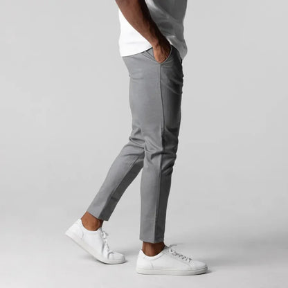 Herr Slim Fit Chinos – Modernt Stilrena Byxor för Arbete och Fritid