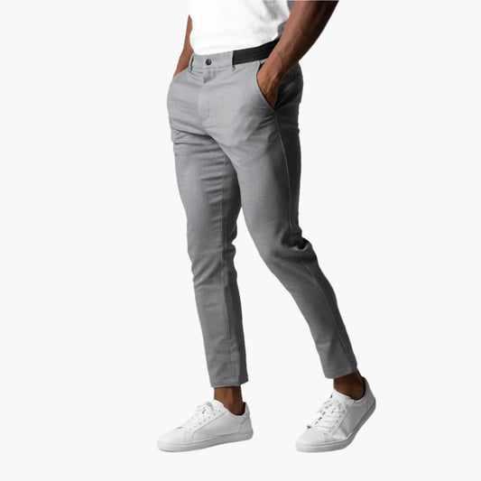 Herr Slim Fit Chinos – Modernt Stilrena Byxor för Arbete och Fritid