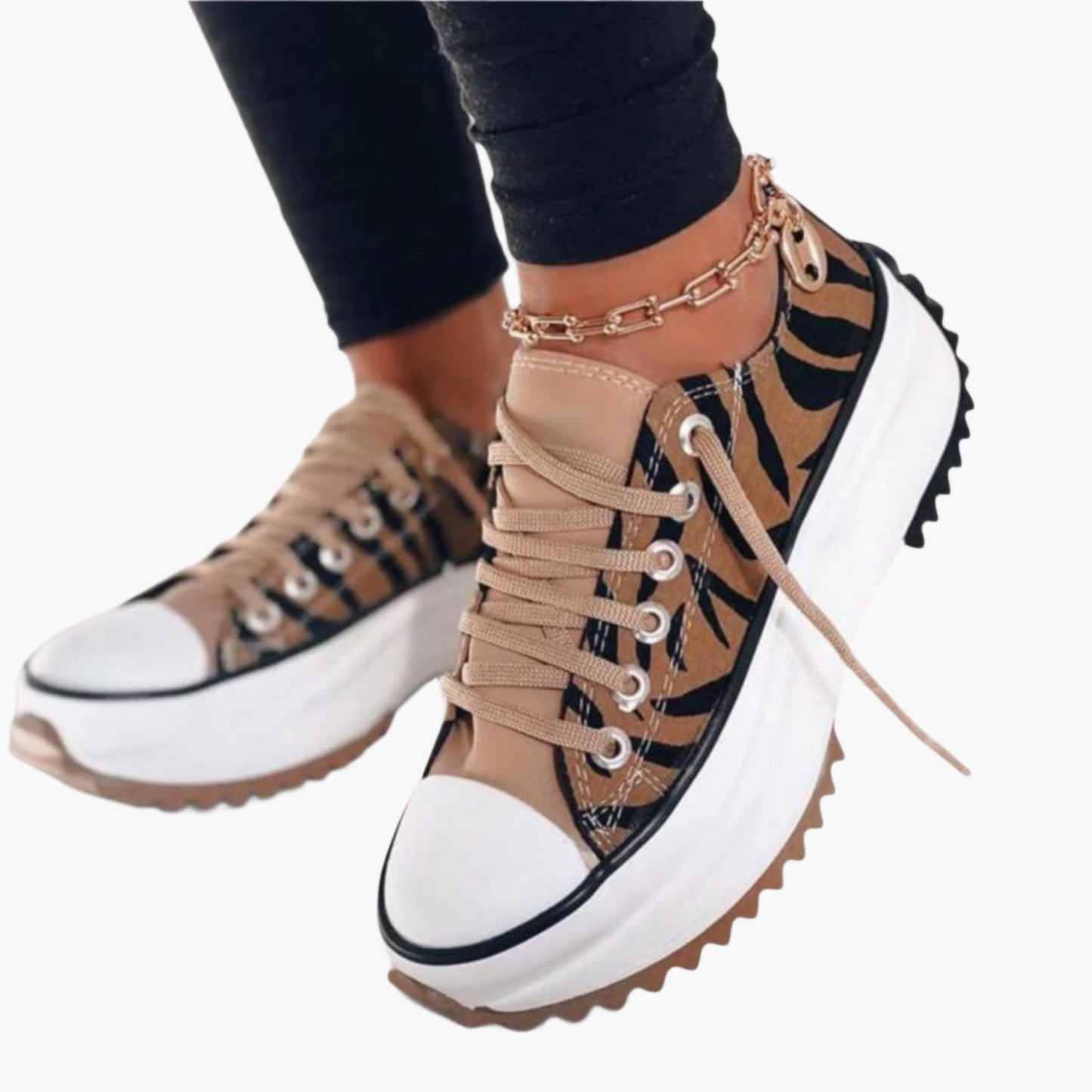 Heidi – Ortopediska Plattformssneakers för Dam