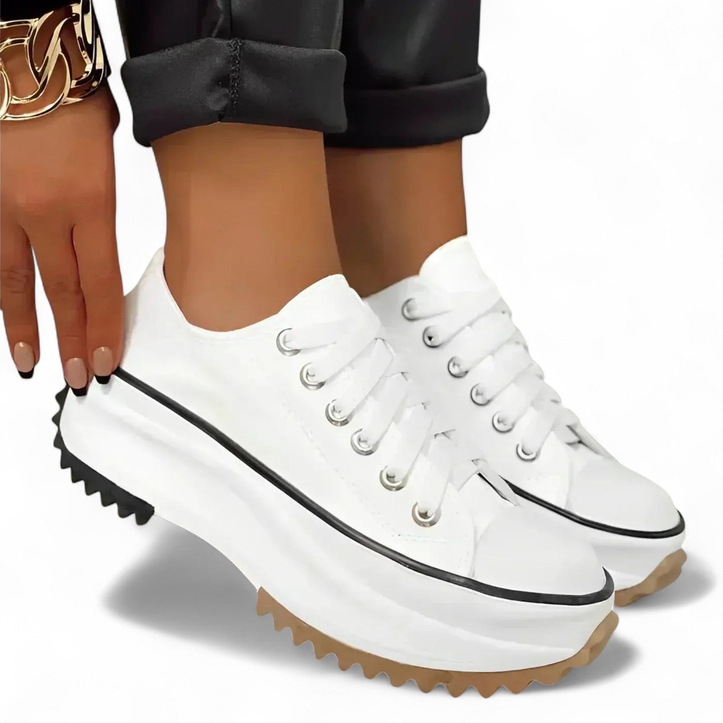 Heidi – Ortopediska Plattformssneakers för Dam