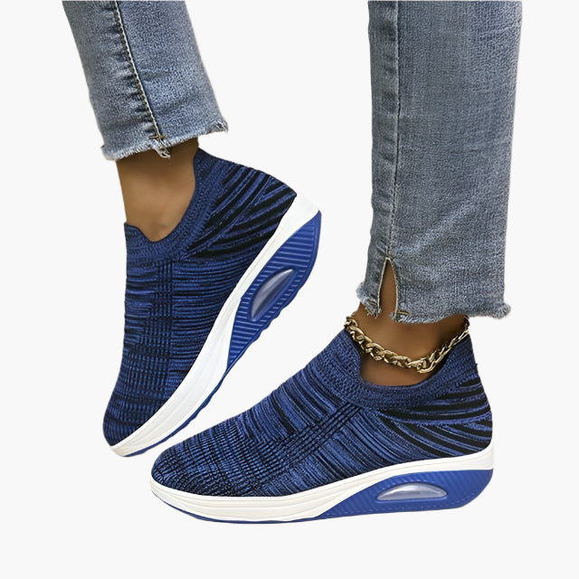Dam Slip-on Sneakers för Vardag och Fritid – Komfort och Stil