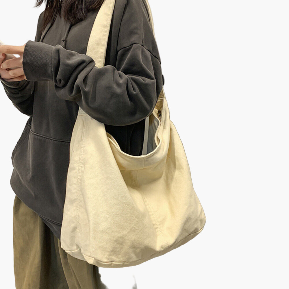 Dam Schouderväska Oversized Trendig Casual – Perfekt för Skola, Arbete & Vardag