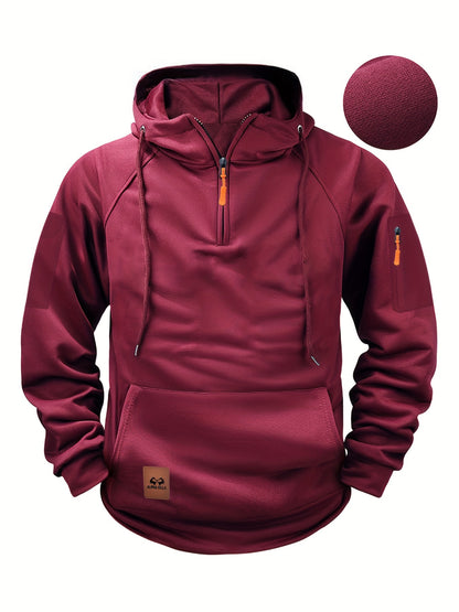 Magnus - Herrhoodie med Dragkedja