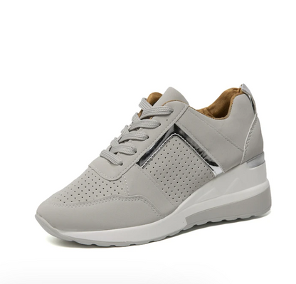 Dam Sneakers med kilklack – Ortopediska och Stilrena Vardags- och Promenadskor