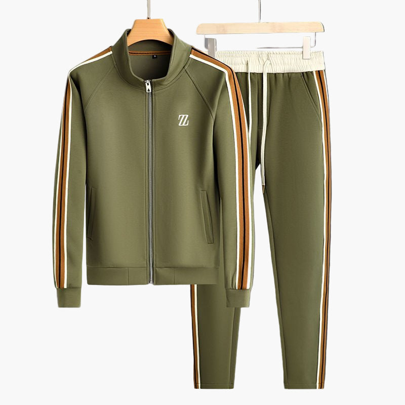 Herr Träningsset – Modern Tracksuit för Sport och Fritid