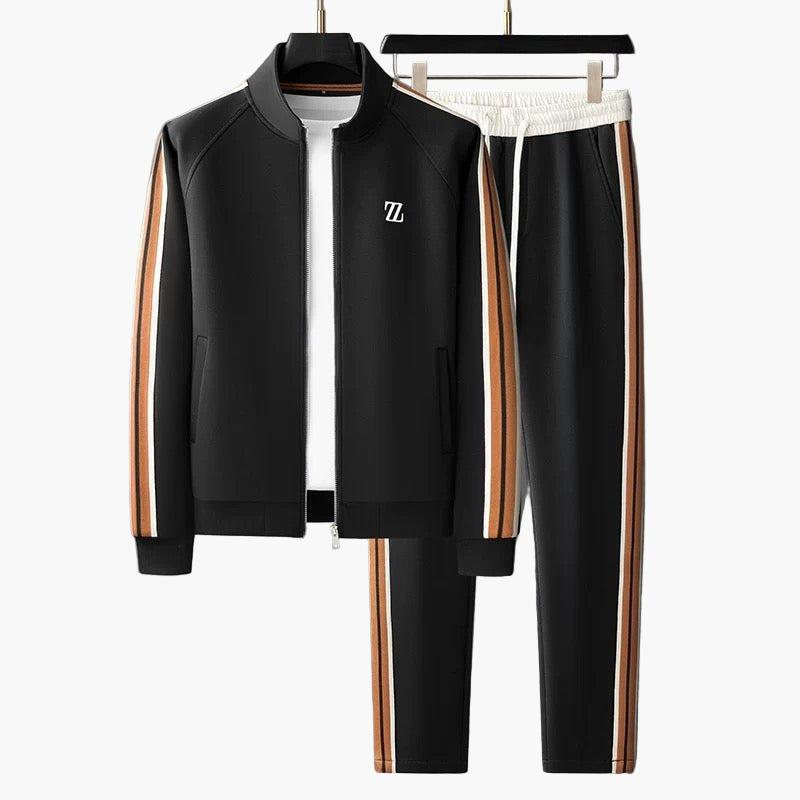 Herr Träningsset – Modern Tracksuit för Sport och Fritid