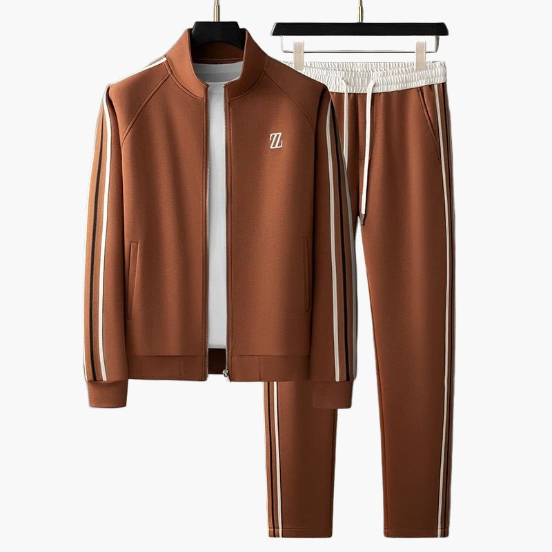 Herr Träningsset – Modern Tracksuit för Sport och Fritid